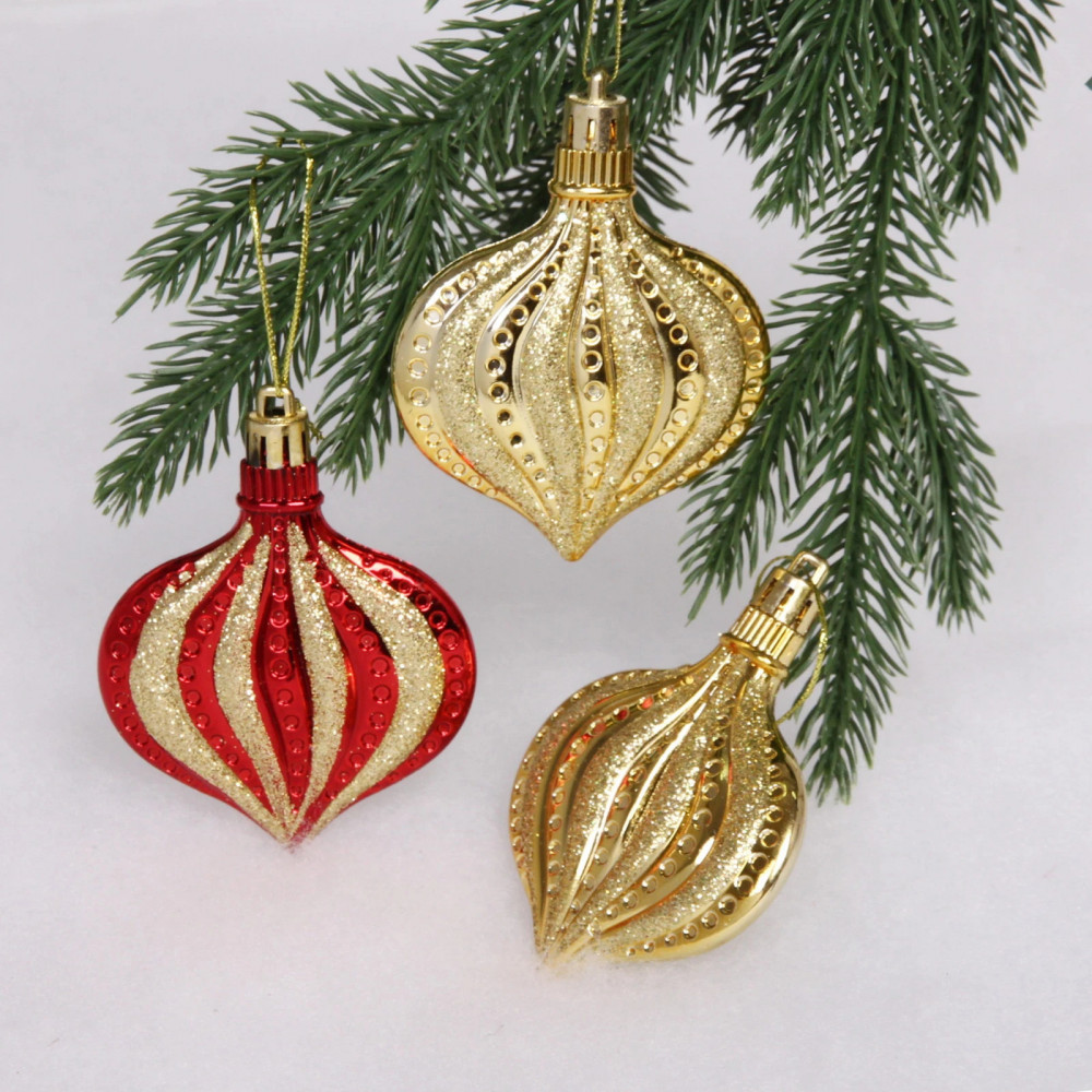 Набор игрушек елочных «Капельки» | Серпантин