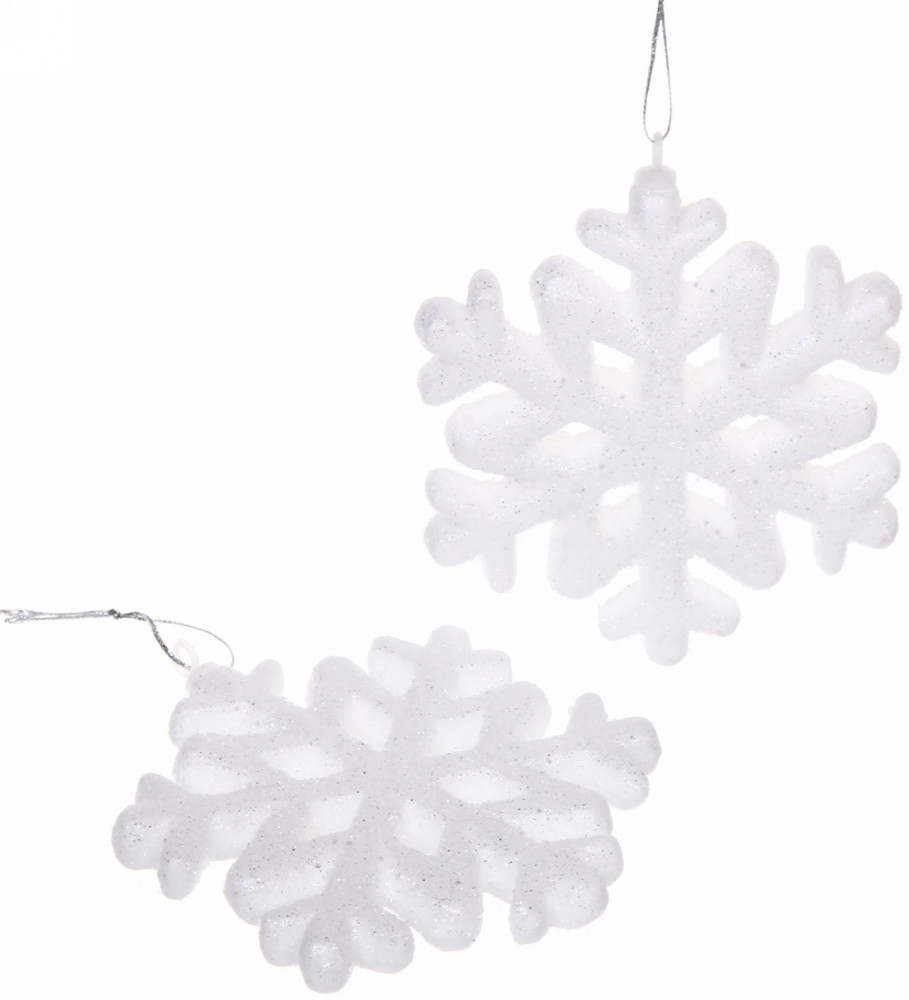 Набор игрушек елочных «Снежинки» | Серпантин