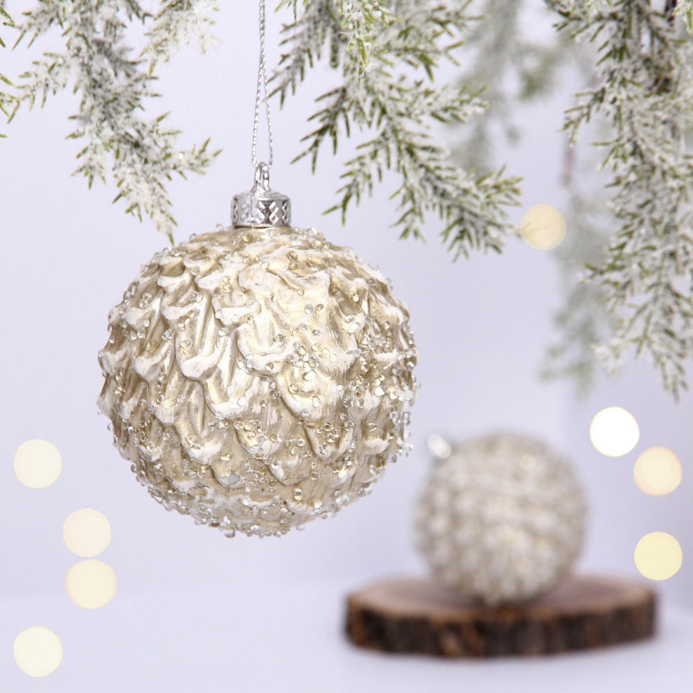 Набор игрушек елочных «Еловый шар» | Серпантин