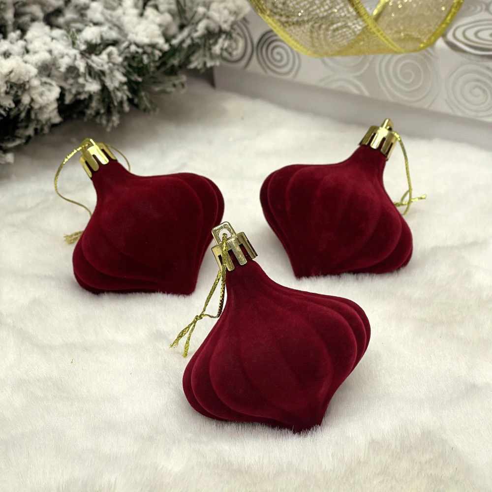 Набор украшений ёлочных «Волшебная юла» | Серпантин