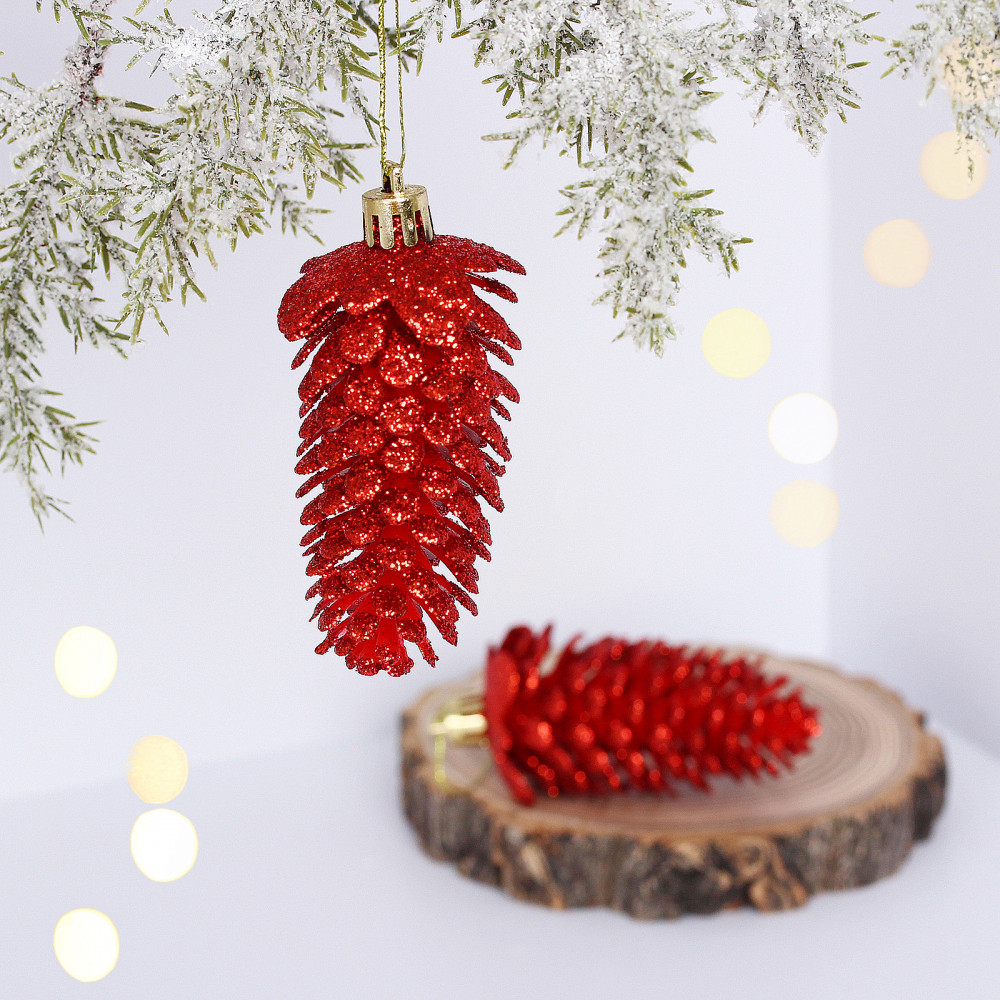 Набор игрушек елочных «Таинственное очарование. Шишки» | Серпантин