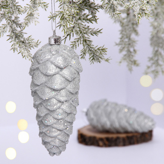 Набор игрушек елочных «Снежные шишки»