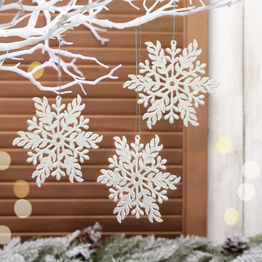 Набор подвесок «Волшебная снежинка» | Серпантин