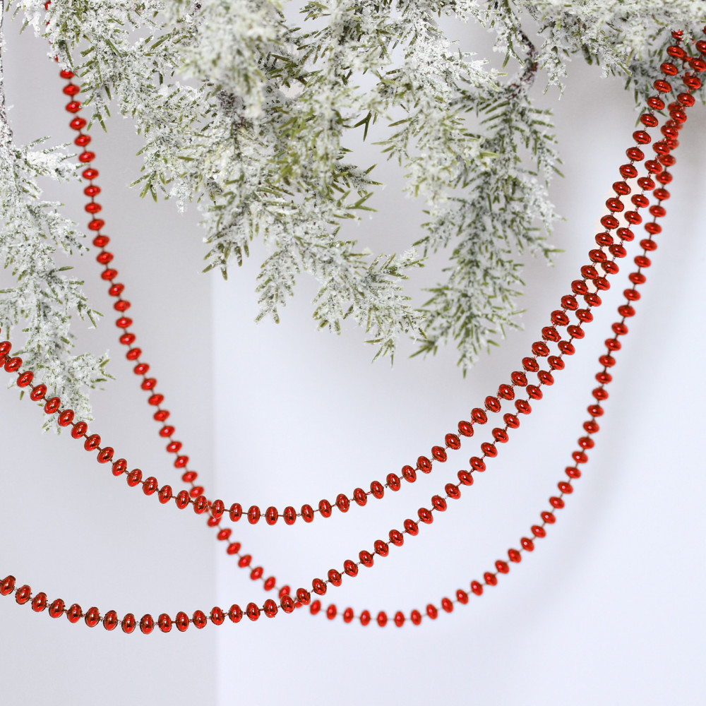 Бусы на ёлку «Жемчуг» | Серпантин