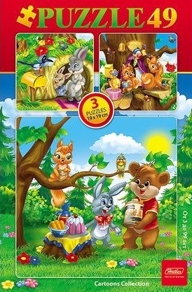 Веселые друзья (3 в 1) | Cartoons Collection | Hatber