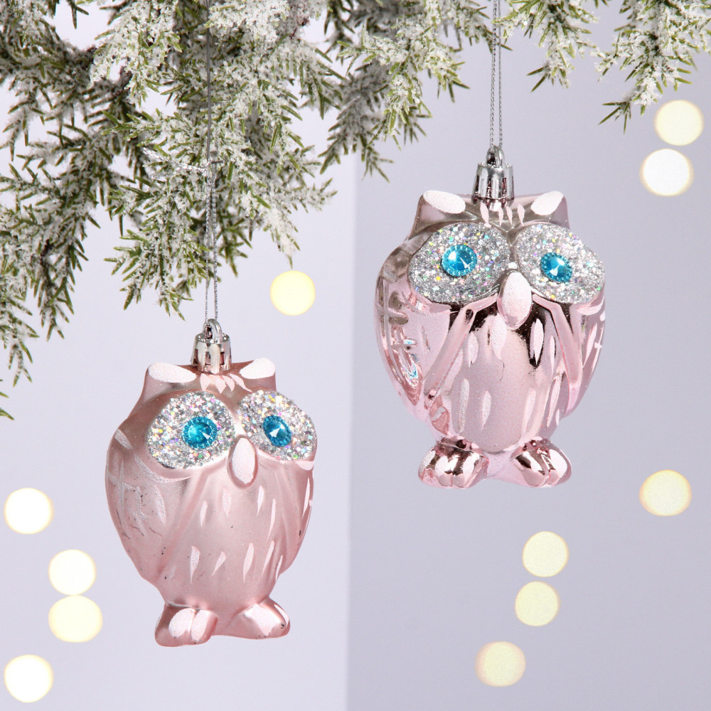 Набор игрушек елочных «Brilliant Owl» | Серпантин