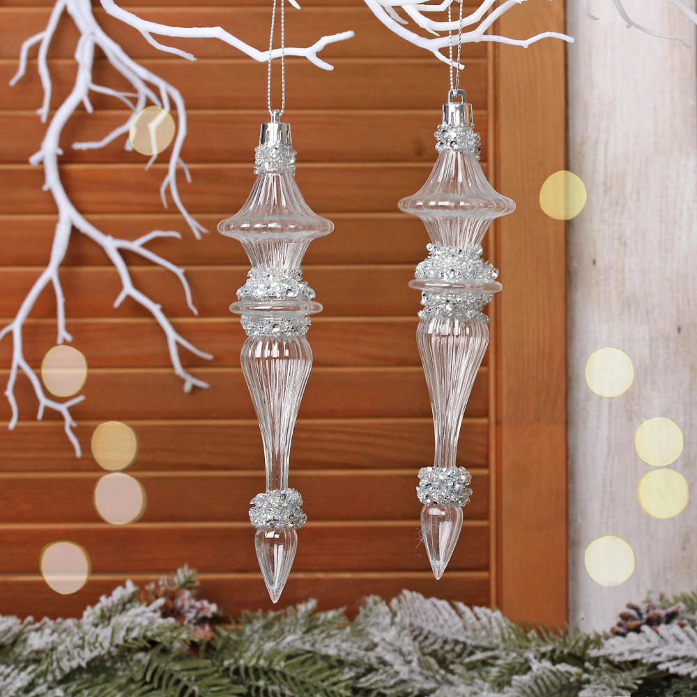 Набор игрушек елочных «Изящная нежность» | Серпантин