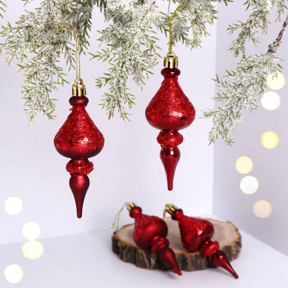 Набор украшений елочных «Glamour» | Серпантин