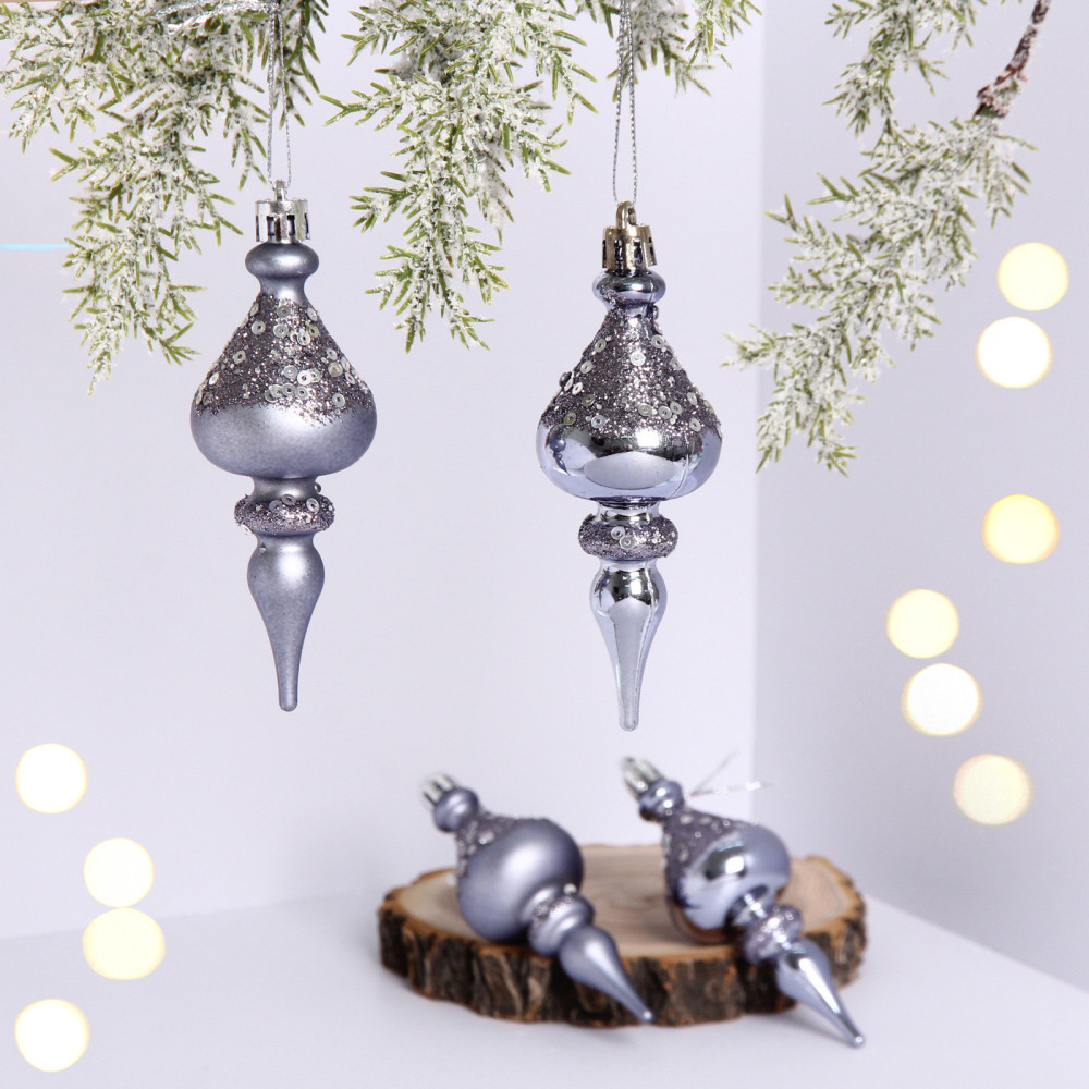 Набор украшений елочных «Glamour» | Серпантин