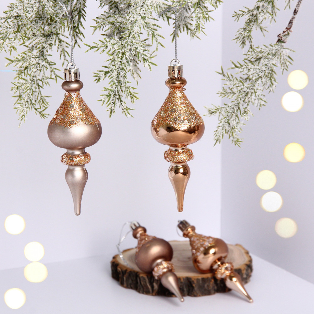 Набор украшений елочных «Glamour» | Серпантин