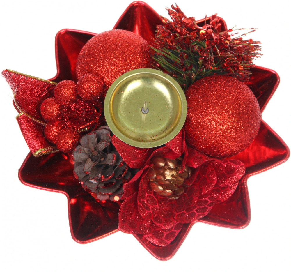 Подсвечник новогодний «Изящный вечер»