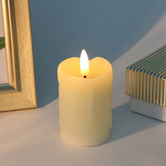 Сувенир с подсветкой «Свеча восковая. Сияние»