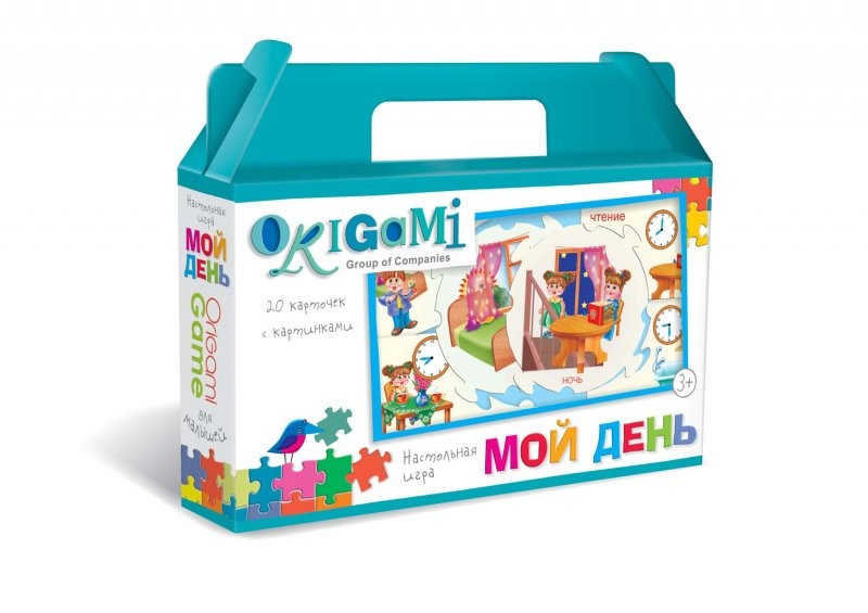 Настольная игра «Мой день» | Игры для малышей | Origami
