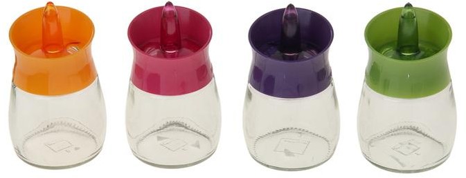 Банка для специй «Лилия» (200 мл), цвет в ассортименте | Herevin