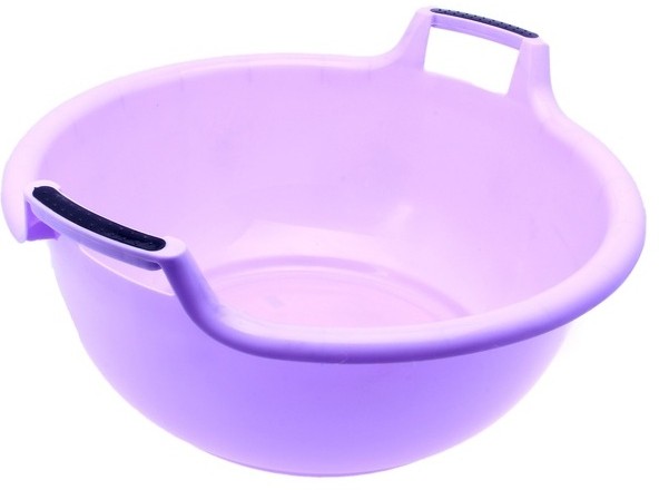 Таз круглый «Альфа» (9 л), лавандовый | Альфа | Plastic Centre