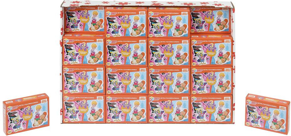 Игра-головоломка с фигурными деталями «Союзмультфильм.Любимые герои» | Союзмультфильм | Умка