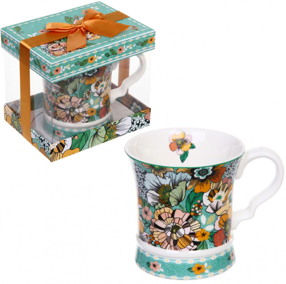 Кружка «Цветочная радуга» | Huangyan Shunchang suliaogong