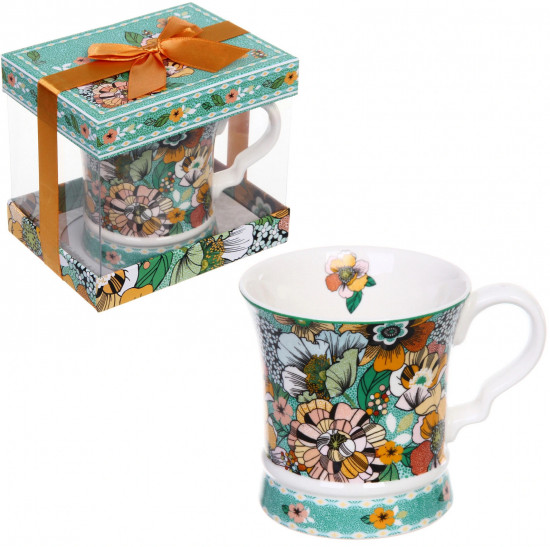 Кружка «Цветочная радуга»