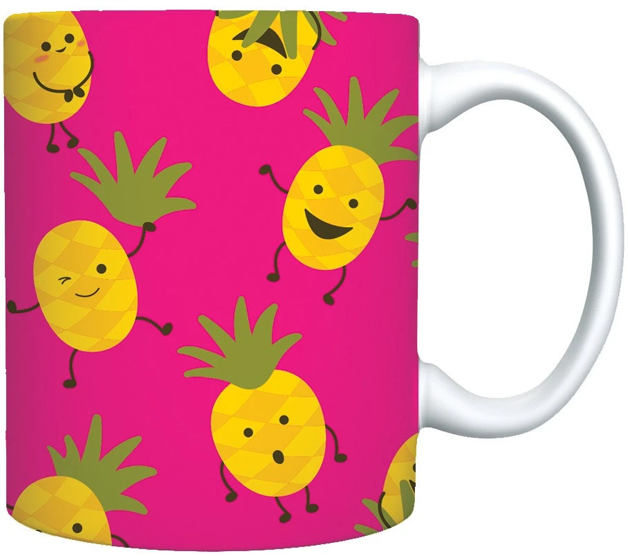 Кружка «Веселые ананасы» | Hunan Rslee Ceramics CO.Ltd