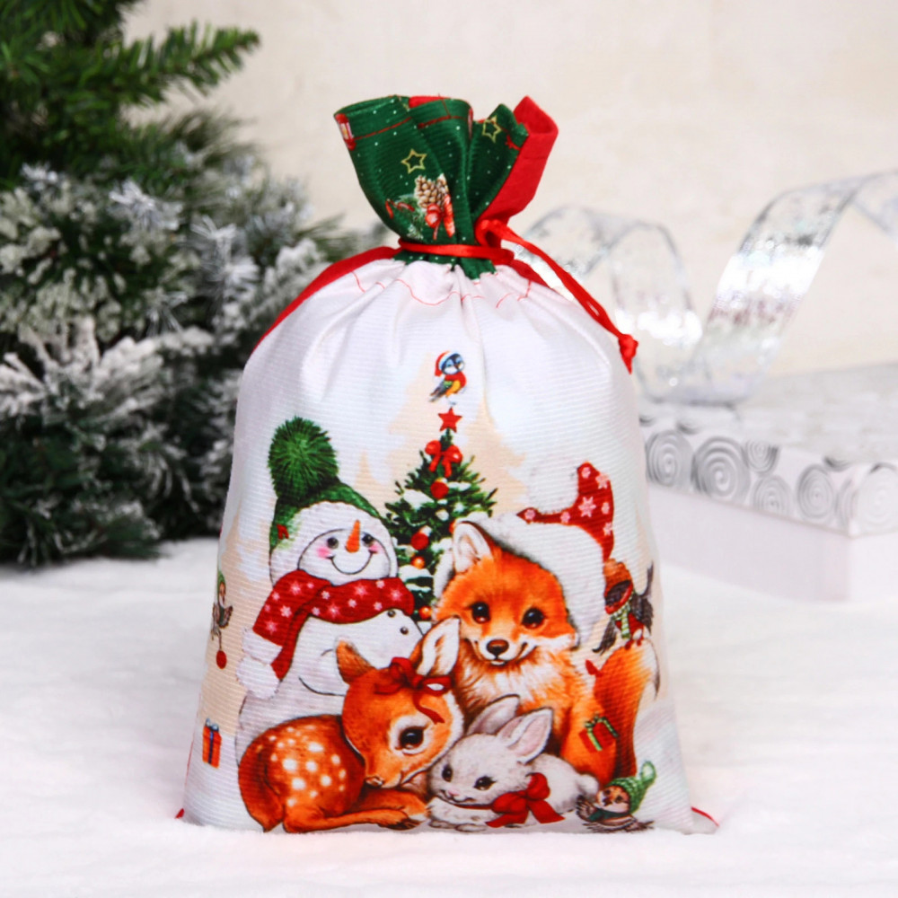 Мешок подарочный «Лесные друзья»