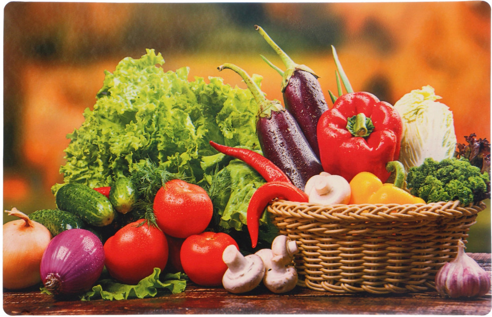 Набор салфеток на стол «Овощная корзинка» | Huangyan Shunchang suliaogong