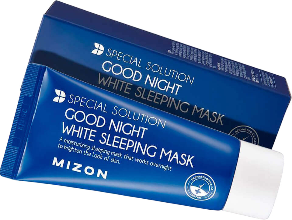 Маска для лица осветляющая ночная «Good Night White Sleeping Mask» | Mizon