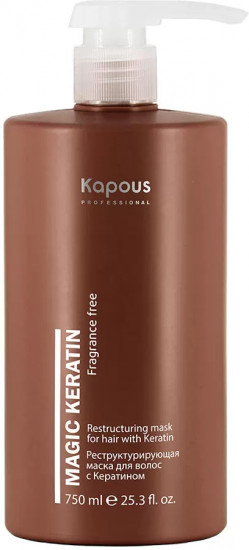 Маска для волос с кератином