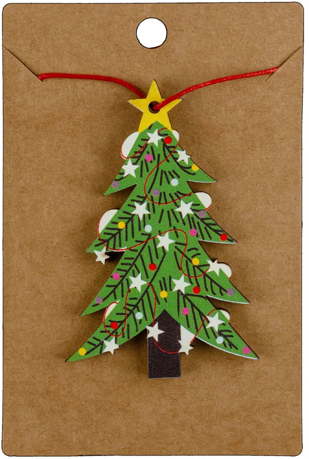 Украшение елочное «Елочка зеленая» | Новогодняя карусель | Erich Krause