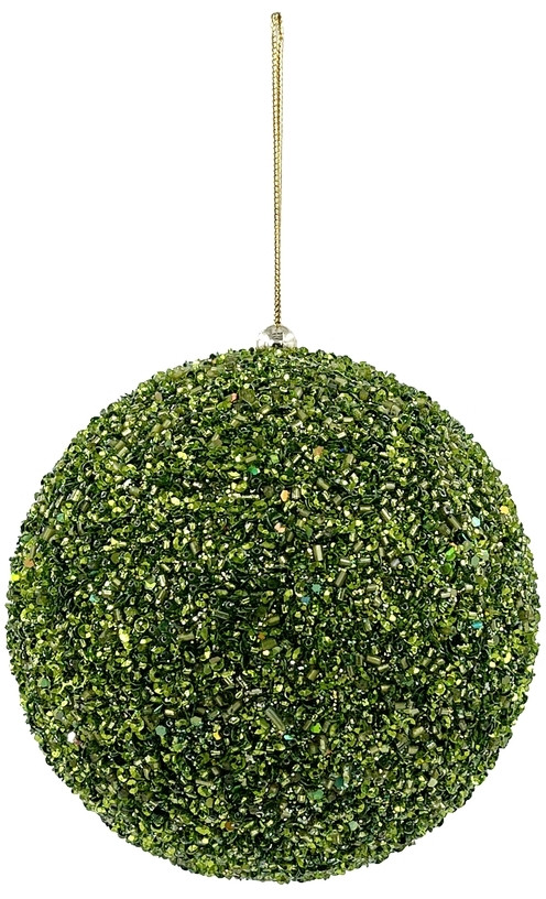 Ёлочная игрушка «Шар с блестками» | Премиум | Christmas DeLuxe