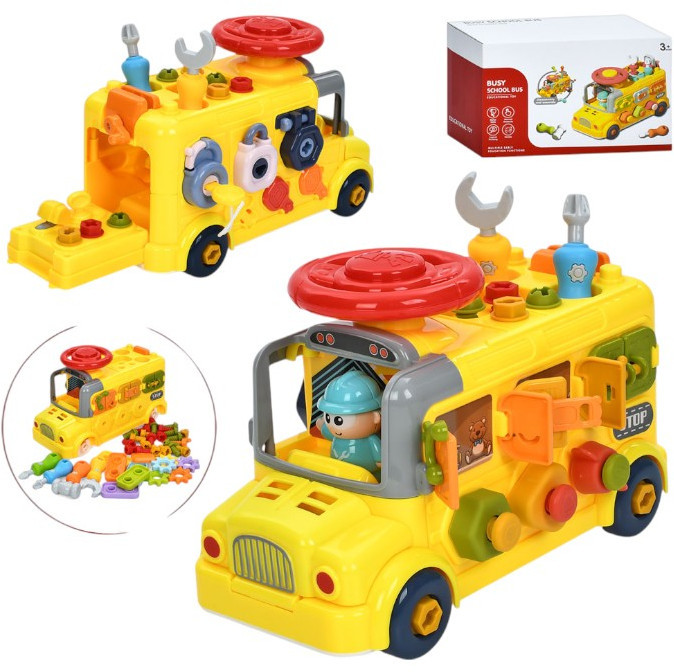 Сортер «Автобус с фигуркой водителя»