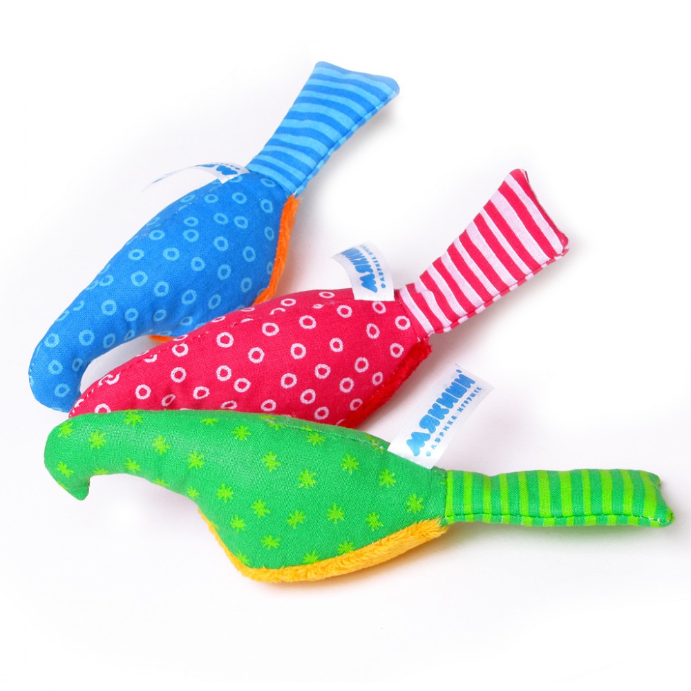 Игрушка "ШуМякиши Птичка" | ШуМякиши | Мякиши