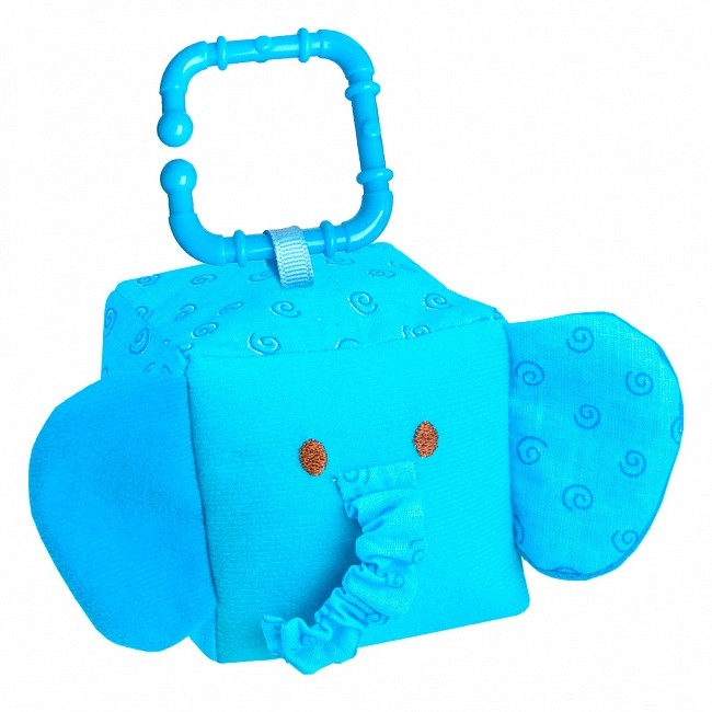 Развивающий кубик «ЗооМякиш Слоник» | Мякиши