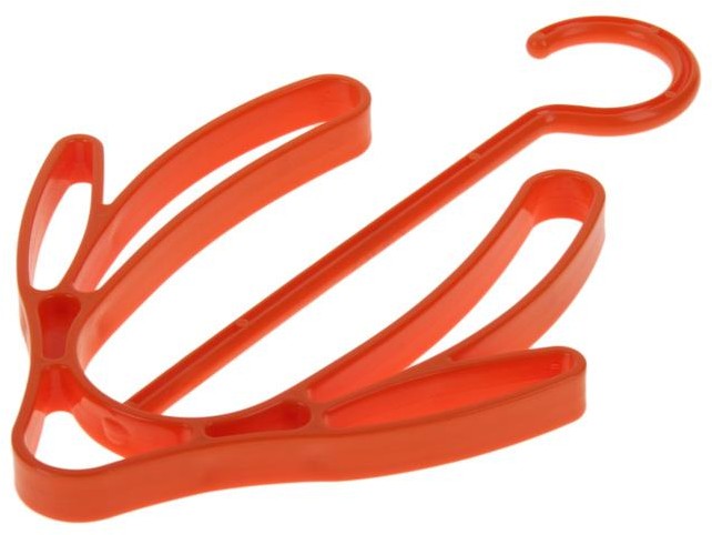 Вешалка — сушилка для обуви, оранжевая | Aqua | Berossi