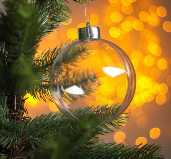 Заготовка для игрушки ёлочной «Шар со съемной пуцкой»