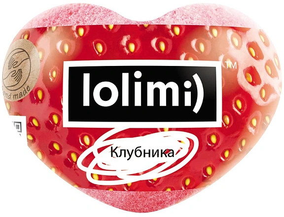 Бомбочка для ванны «Клубника» | Lolimi)