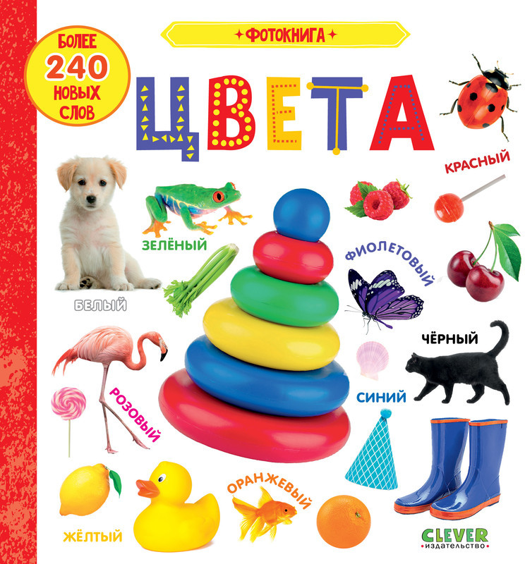 Фотокнига. Цвета | Первые знания. Фотокниги