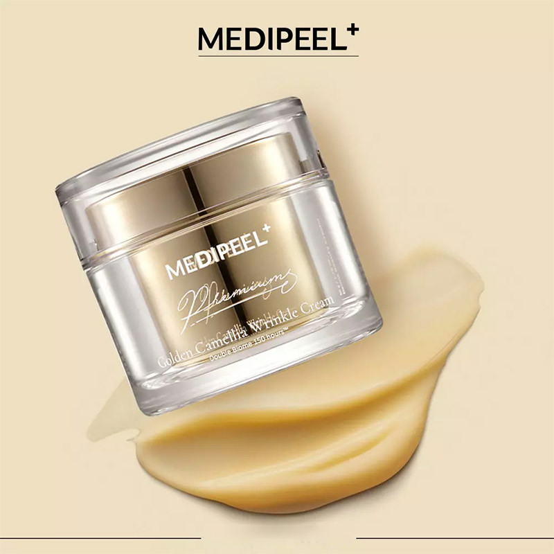 Премиальный омолаживающий крем для лица с экстрактом камелии «Premium Golden Camellia Wrinkle Cream» | Medi Peel