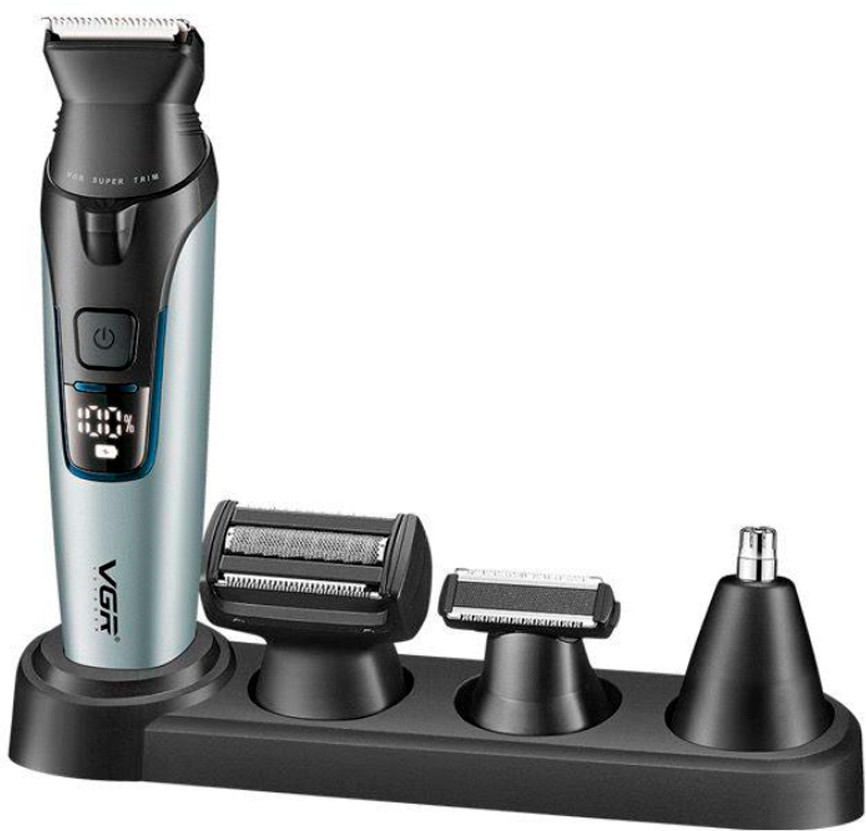 Триммер для стрижки бороды и волос универсальный 4 в 1 V-634 | VGR