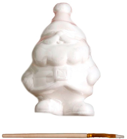 Украшение под роспись с подвесом «Дедушка Мороз»