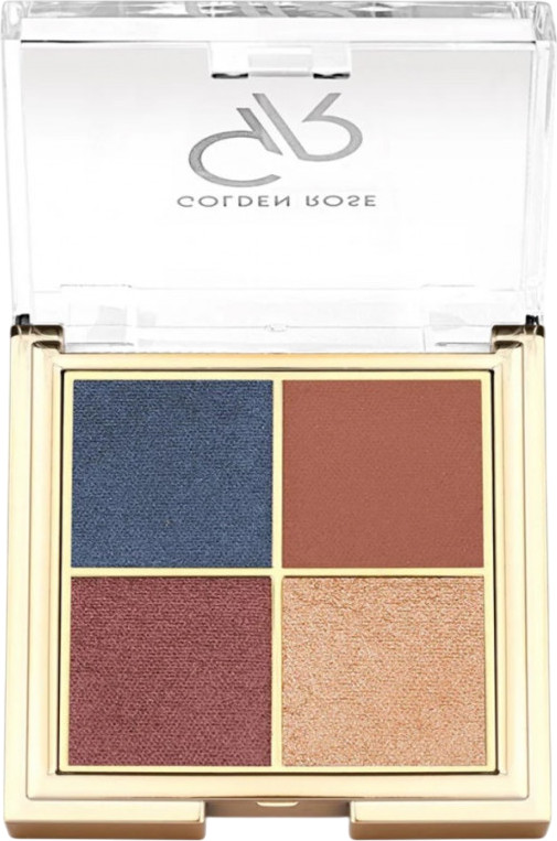 Тени для век «Quattro Eyeshadow Palette», оттенок 03 Blue Charm