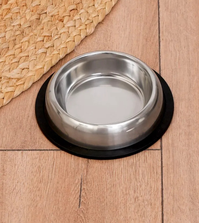 Миска с прорезиненным дном для кошек и собак | Tappi