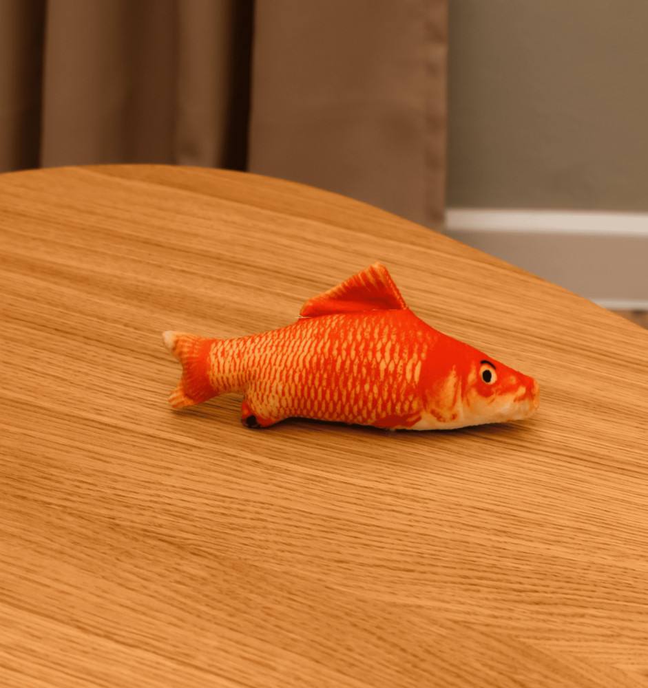 Мягкая игрушка для кошек и котят с кошачьей мятой «Рыбка» | Petshop