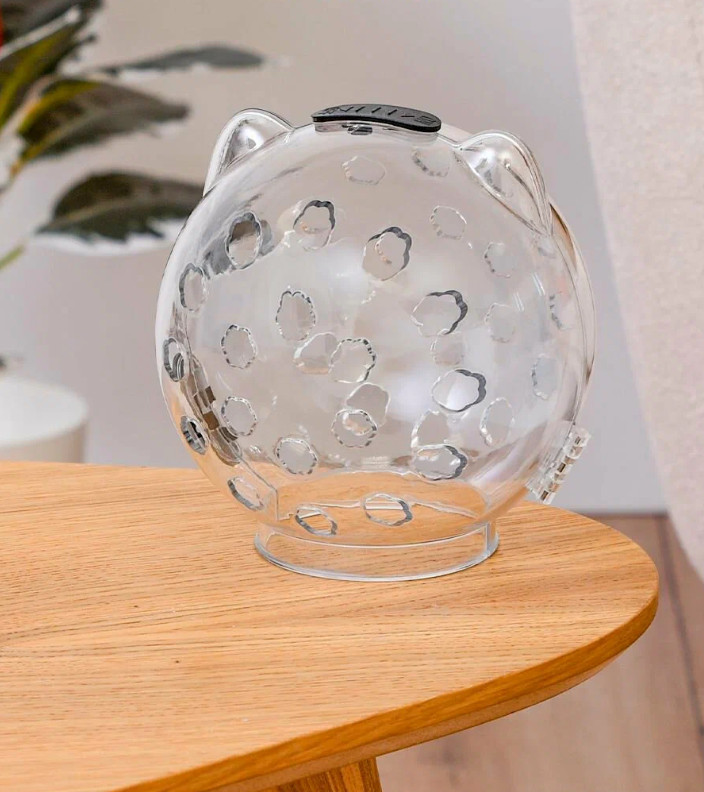 Намордник-шлем прозрачный для кошек «Лунтик» | Petshop