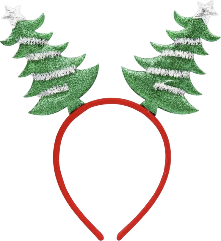 Ободок новогодний «Ёлочки»