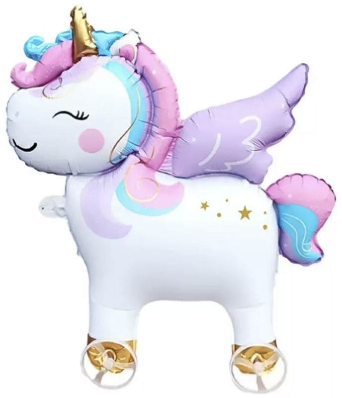 Воздушный шар на колесах «Единорог»