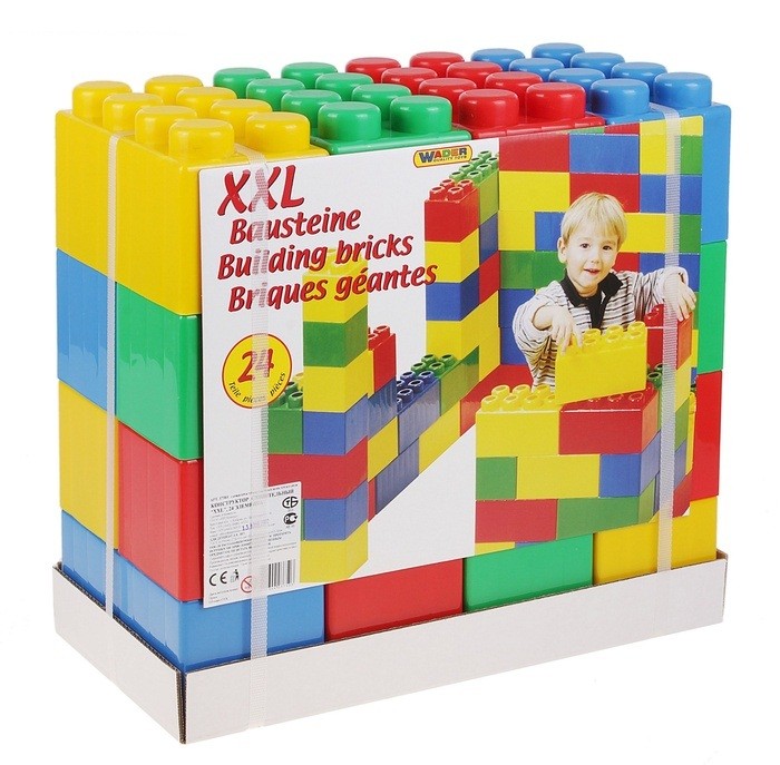 Конструктор строительный «XXL» (24 элемента) | XXL | Полесье