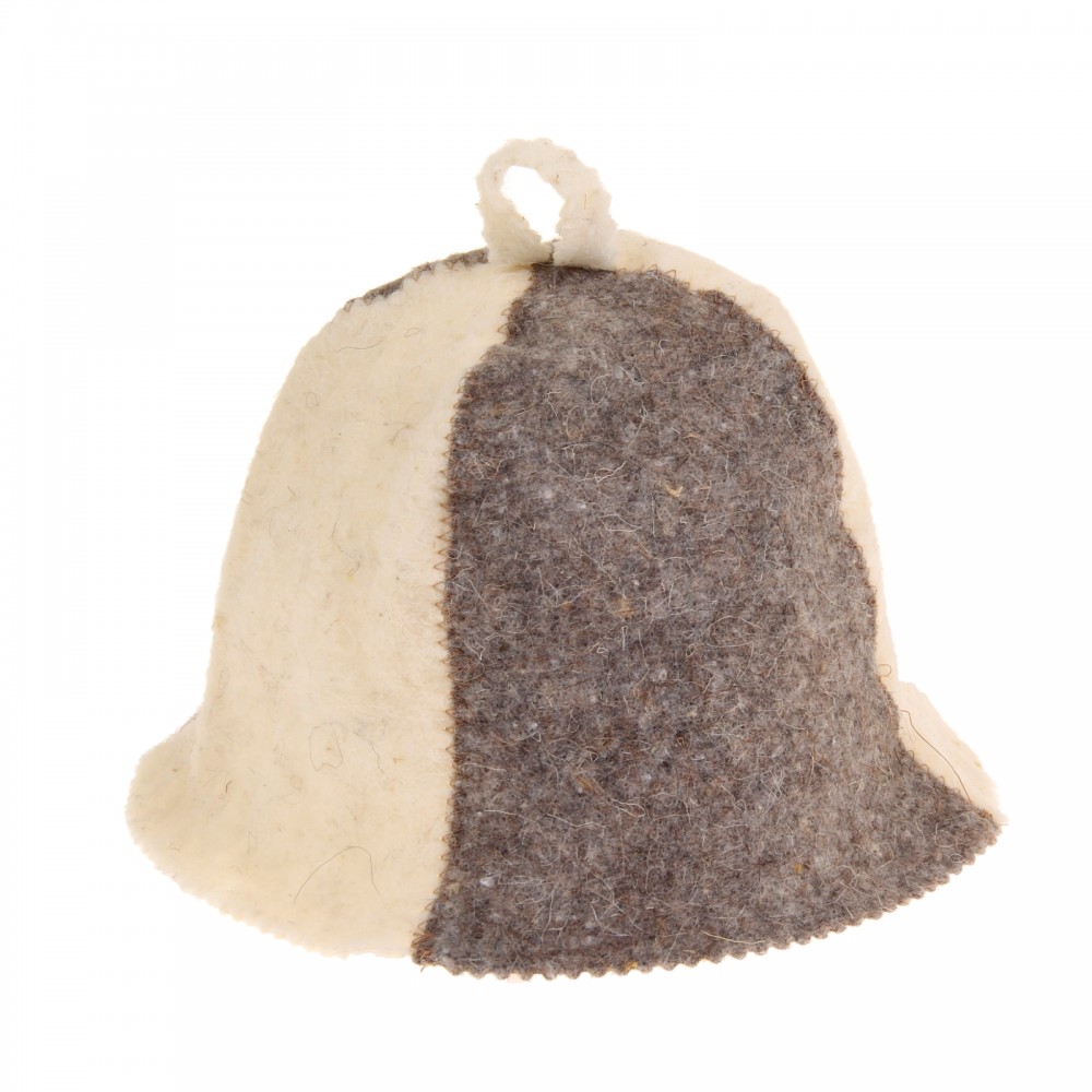 Шапка банная, комбинированная | Банные традиции