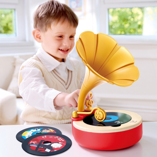 Музыкальная игрушка для детей «Граммофон»
