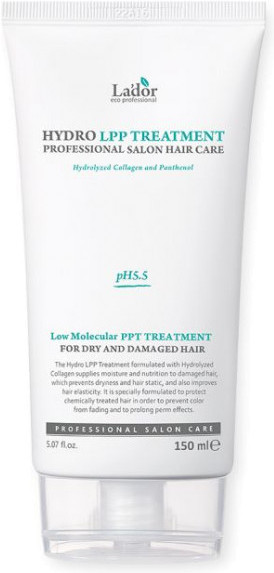 Маска для поврежденных и сухих волос с коллагеном «Eco Hydro LPP Treatment» | La’dor