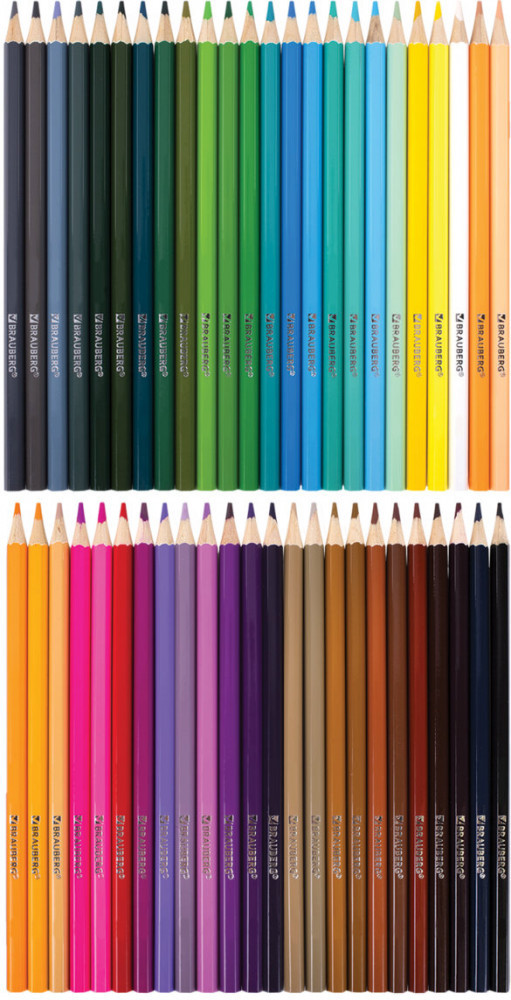 Карандаши цветные | Brauberg